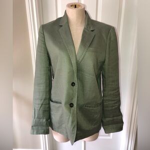 J. Crew Olive Green Women's Blazer